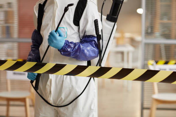 Professional Biohazard technician working in Manteo, NC